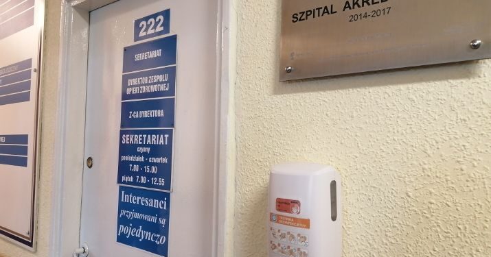 Sandomierz: Szpital przygotowuje się do uruchomienia poradni specjalistycznych.