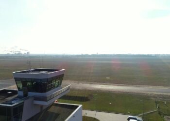 Mielec:  Wypadek na lotnisku