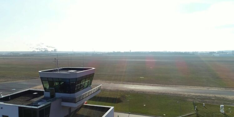 Mielec:  Wypadek na lotnisku