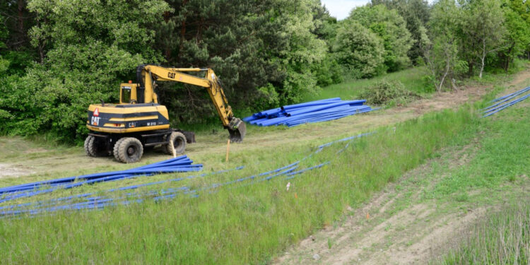 Nisko: Ruszyła budowa kanalizacji w rejonie ulicy Sandomierskiej.