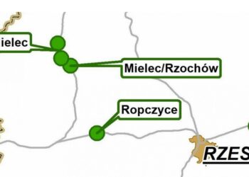 Mielec: Nowy przystanek w okolicach strefy.