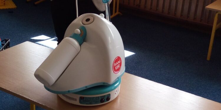 Mielec: Metoda zamgławiania do walki z koronawirusem