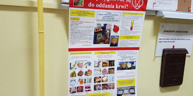 Tarnobrzeg. Zbiórka krwi. Dla dawców upominek.