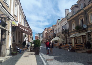 Sandomierz: Turystów coraz więcej.