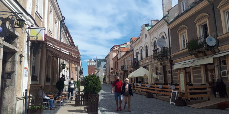 Sandomierz: Turystów coraz więcej.