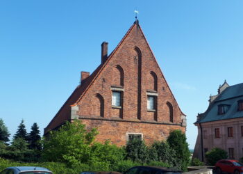 Sandomierz: Papieskie pamiątki w Muzeum Diecezjalnym.