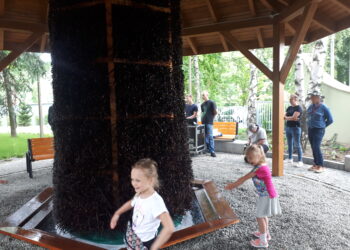 Sandomierz: Tężnia już działa.