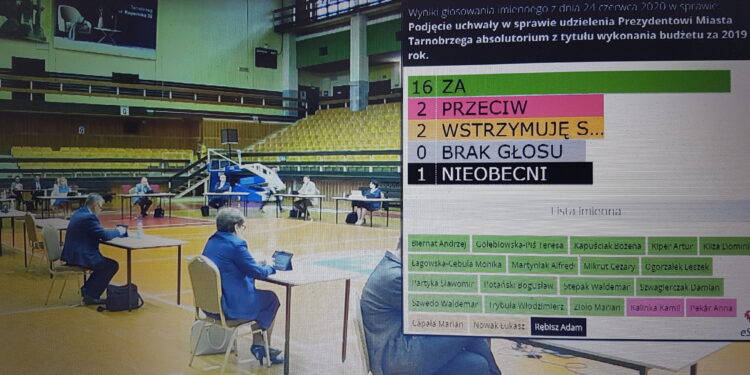 Tarnobrzeg. Jest absolutorium dla prezydenta miasta.