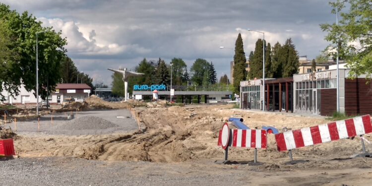 Mielec:  Utrudnienia przy modernizacji