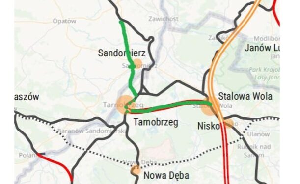 Region. Linia kolejowa do CPK powinna przebiegać przez Tarnobrzeg i Sandomierz.