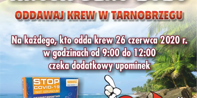 Zbiórka krwi w Tarnobrzegu.