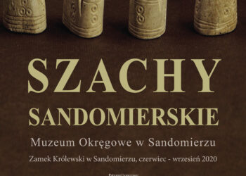 Sandomierz: Szachy sandomierskie na wystawie w Zamku Królewskim.