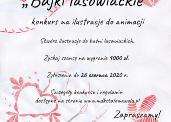Stalowa Wola: Wygraj 1000 złotych za ilustracje do bajki  w sieci