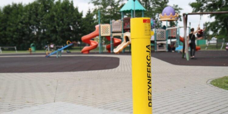 Mielec:  Dozowniki do dezynfekcji