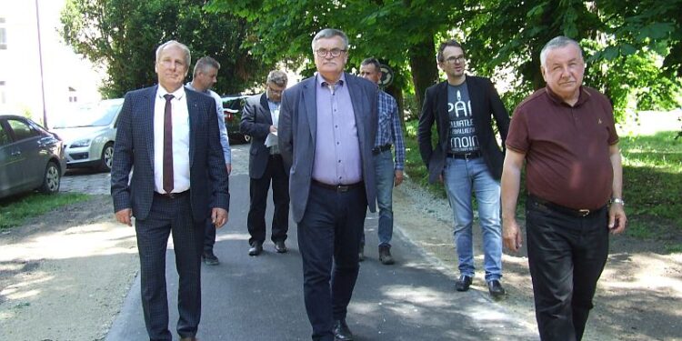 Grębów. Wyremontowano drogę na terenie SOSW