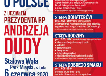 Prezydent RP Andrzej Duda w „Strefie rozmów o Polsce” w Stalowej Woli