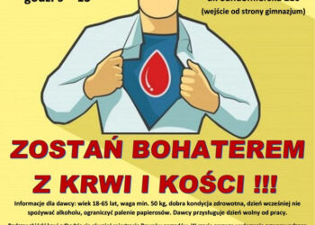 Zbydniów: W sobotę Zostań bohaterem z krwi i kości