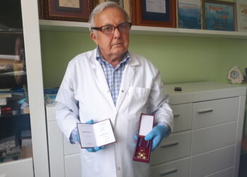Sandomierz, Wilczyce: Złoty Krzyż Zasługi dla Stanisława Radonia – lekarza i wynalazcy.