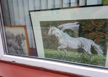 Tarnobrzeg. Haft krzyżykowy  w roli głównej.