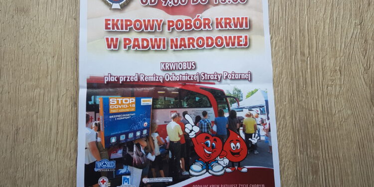 Padew Narodowa. Zbiórka krwi.