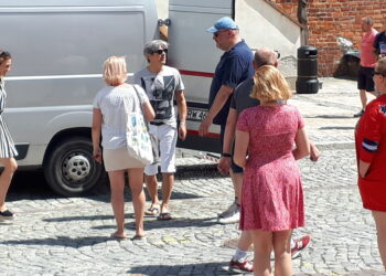 Sandomierz: Filmowi ulubieńcy znów na ulicach miasta.