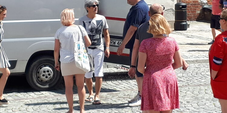 Sandomierz: Filmowi ulubieńcy znów na ulicach miasta.