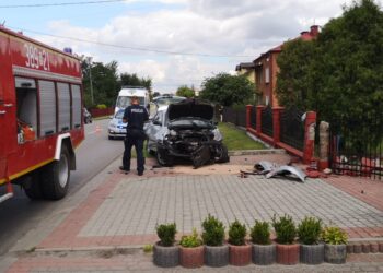 Sokolniki: Kolizja drogowa