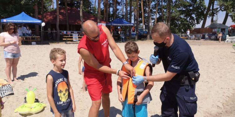 Gorzyce. O bezpieczeństwie nad wodą