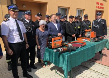 Słupcza: Zestaw hydrauliczny do ratownictwa technicznego dla OSP.