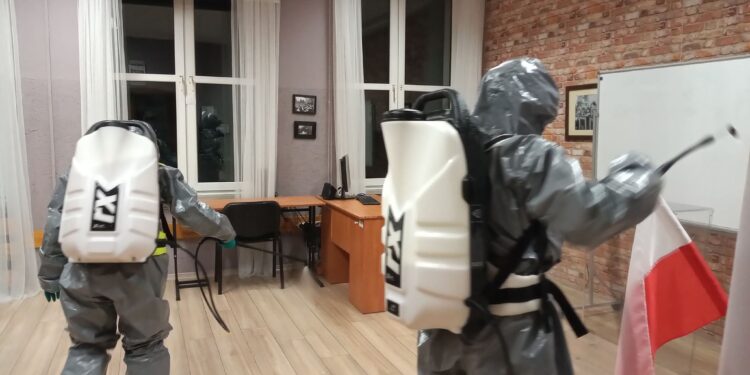 Mielec: Dezynfekcja po głosowaniu