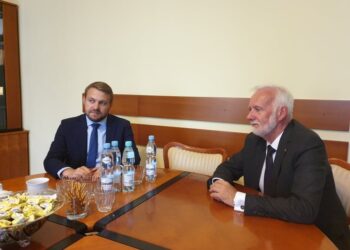 Tarnobrzeg. Wiceminister klimatu z wizytą w mieście.