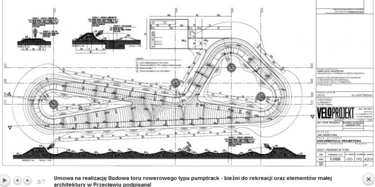 Przecław: Powstaje tor rowerowy