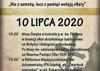 Stalowa Wola: W 77. rocznicę rzezi wołyńskiej odsłonią pamiątkową tablicę