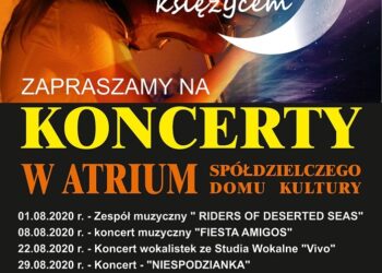 Stalowa Wola: W sobotę w SDK startują sierpniowe koncerty pod księżycem