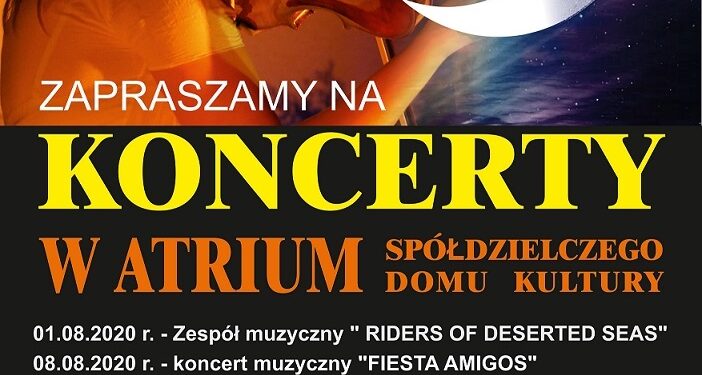Stalowa Wola: W sobotę w SDK startują sierpniowe koncerty pod księżycem