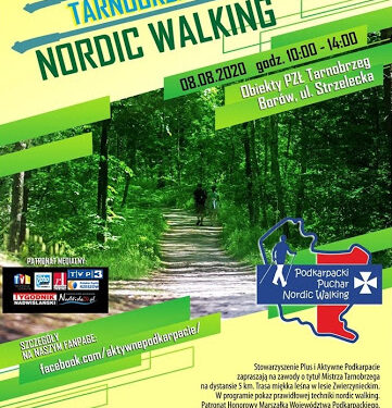Tarnobrzeg. Mistrzostwa Tarnobrzega Nordic Walking 2020.