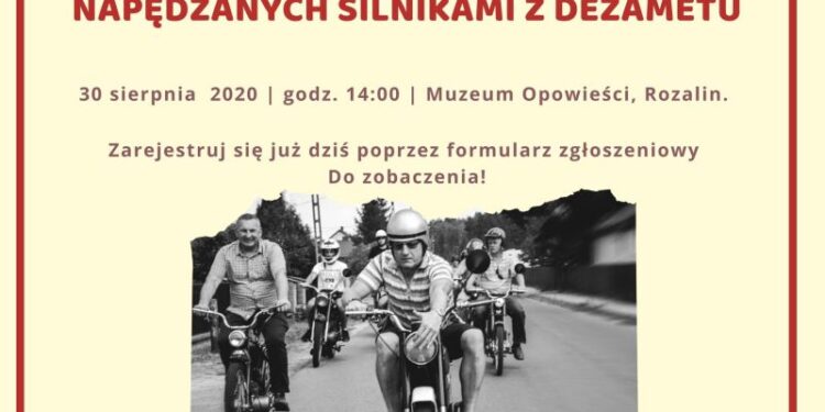 Nowa Dęba. Zgłoś się na Zlot Pojazdów Napędzanych Silnikiem z Dezametu