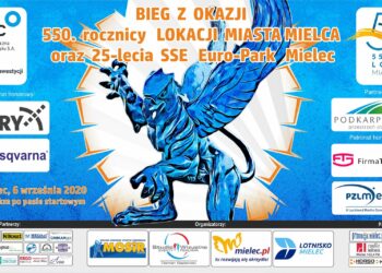 Mielec: Bieg po mieleckim lotnisku.