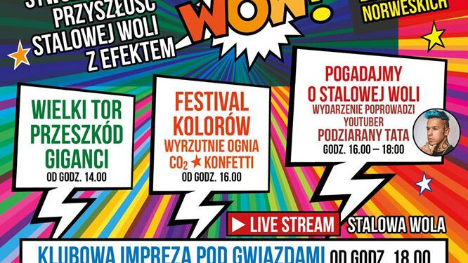 Stalowa Wola: Klubowa impreza pod gwiazdami na Błoniach.