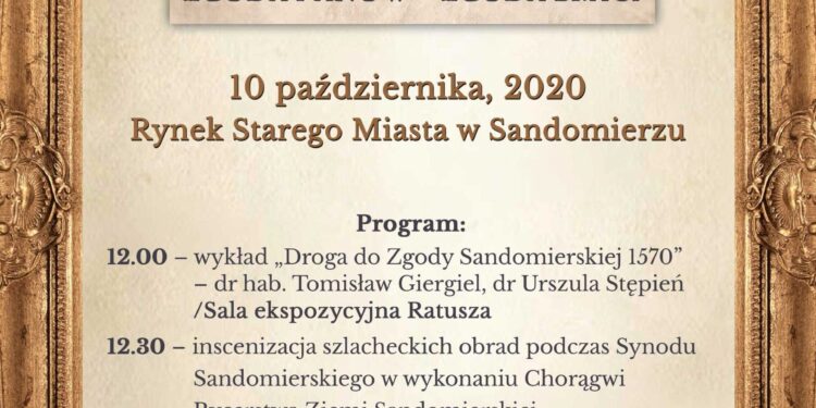 Sandomierz: 'Droga do Zgody’.