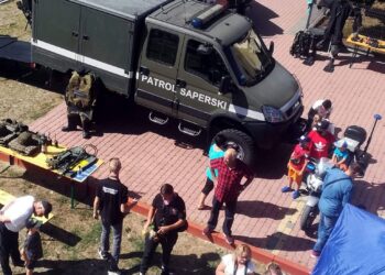 Gorzyce: Militarnie i bezpiecznie na zakończenie wakacji