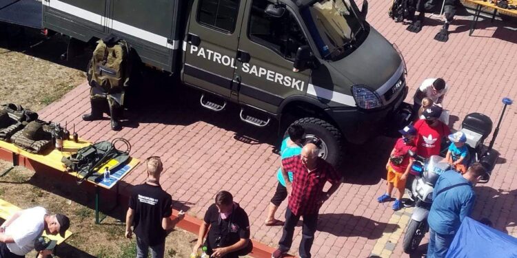 Gorzyce: Militarnie i bezpiecznie na zakończenie wakacji