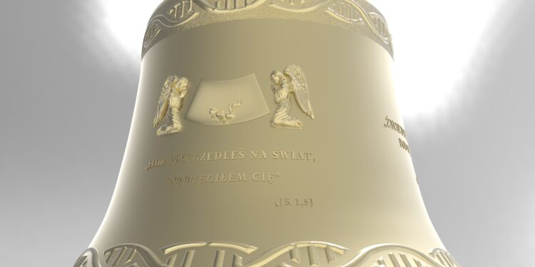 Podkarpacie: Dziś w południe zostanie odlany z brązu dzwon „Głos Nienarodzonych”.