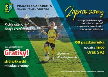 Tarnobrzeg. Nabór do Piłkarskiej Akademii Siarki Tarnobrzeg.