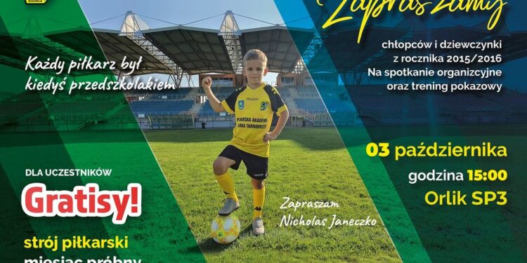 Tarnobrzeg. Nabór do Piłkarskiej Akademii Siarki Tarnobrzeg.