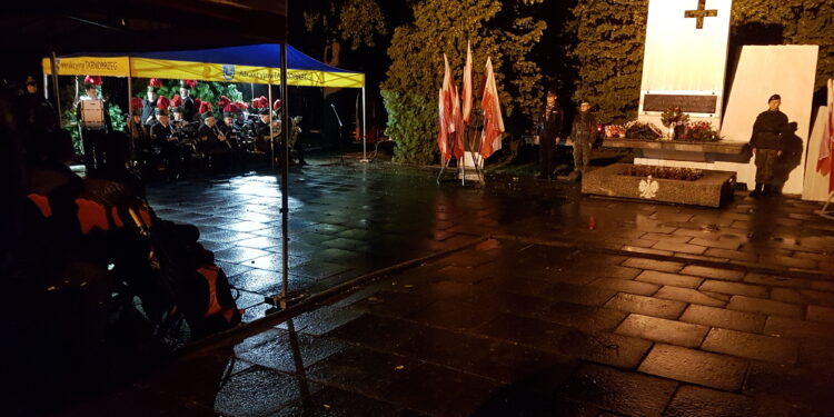 Tarnobrzeg. Obchody 81. rocznicy wybuchu II wojny światowej.