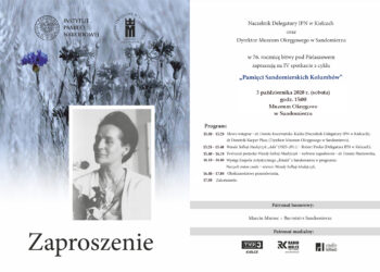 Sandomierz: Sandomierska ‘Etiuda’ przywoła pamięć Wandy Sołhaj-Madejczyk.