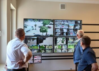 Tarnobrzeg. Skatepark nad Wisłą z monitoringiem.