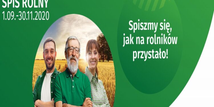 Region. Aktywność gmin  w Powszechnym Spisie Rolnym.