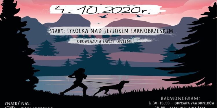 Tarnobrzeg. Zmiana terminu biegu na orientację z psem.